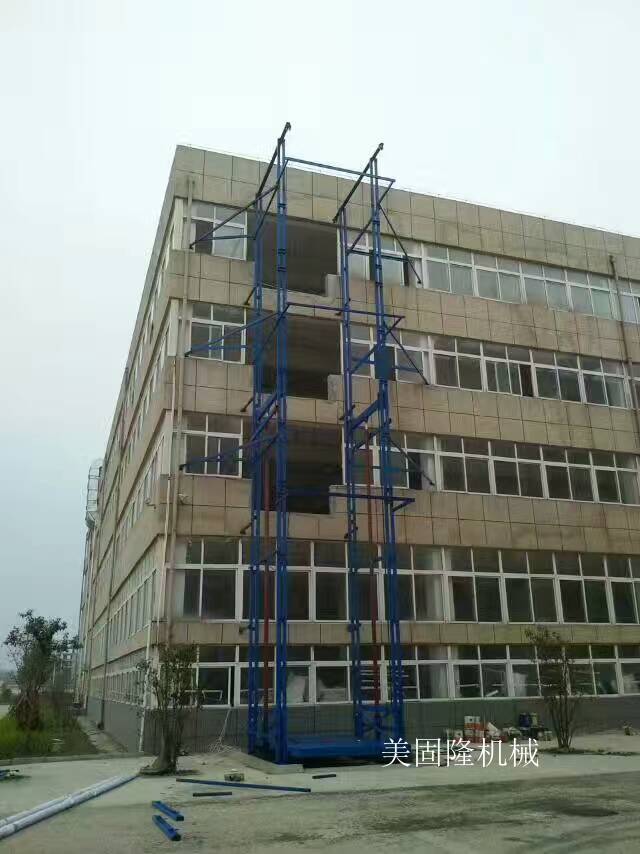 阿坝室外双臂导轨式升降机厂家